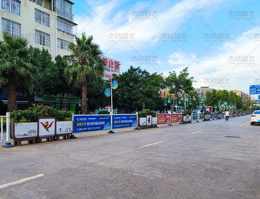 云南祿豐城市道路場景提升方案實(shí)景